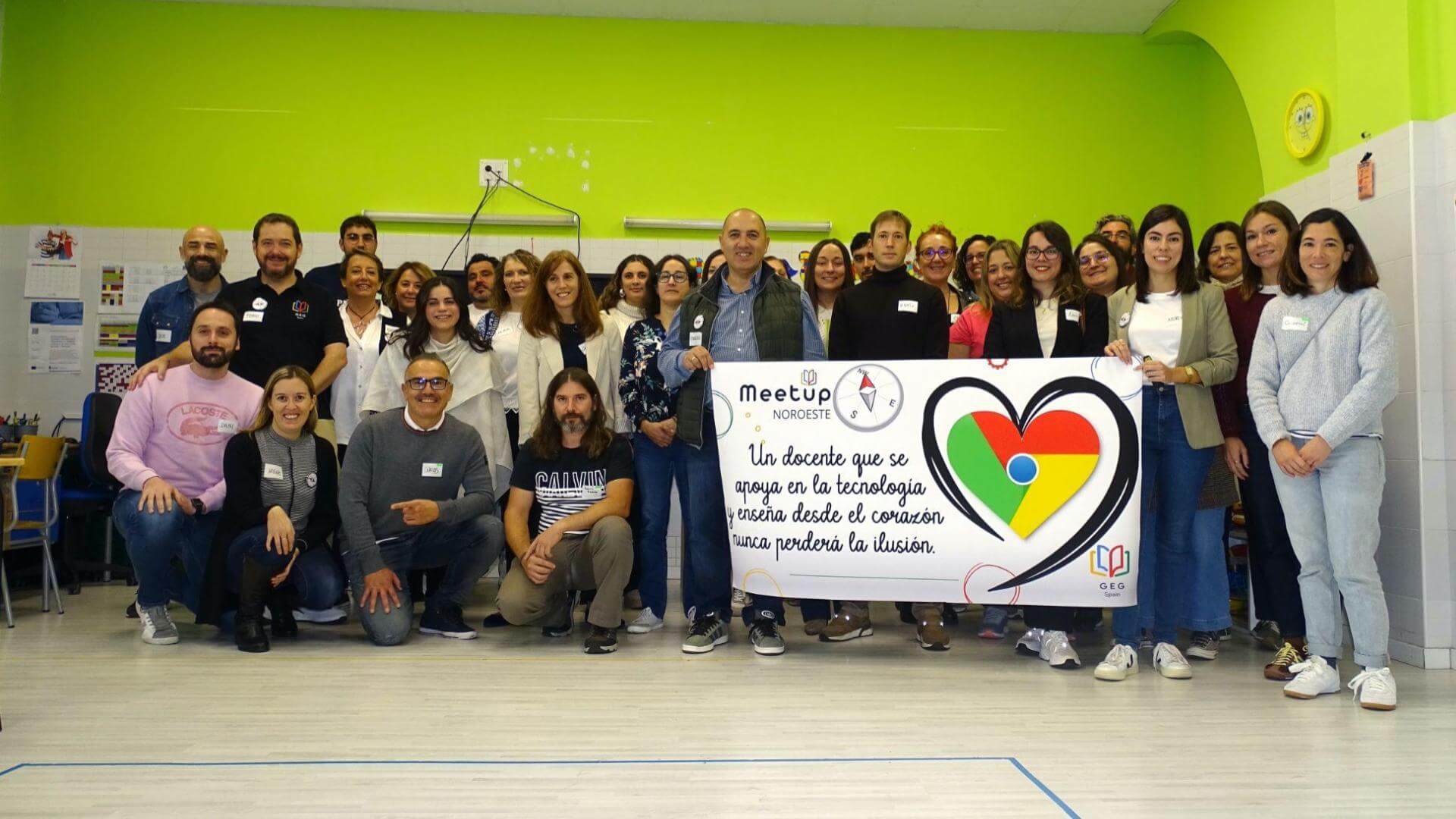 Imagen de los participantes del segundo Meet Up Noroeste en Oviedo
